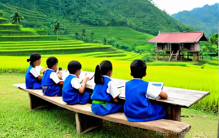 기술 격차 해소를 위한 교수 방법론 - Collaborative Digital Creation: Thai Youth Innovators**

"A vibrant and dynamic scene depicting a gr...