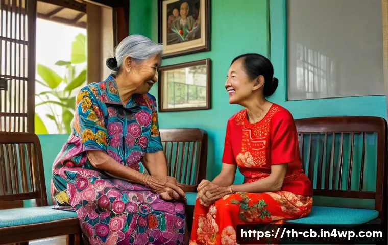 기술 격차 해소와 사회적 변화 - **Prompt 1: Bridging the Digital Divide with Joy**
A heartwarming, brightly lit scene inside a c...